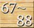朱印67番〜88番